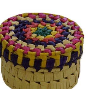 PalmLeaf Round Gift Box