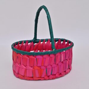 PalmLeaf Flower Basket